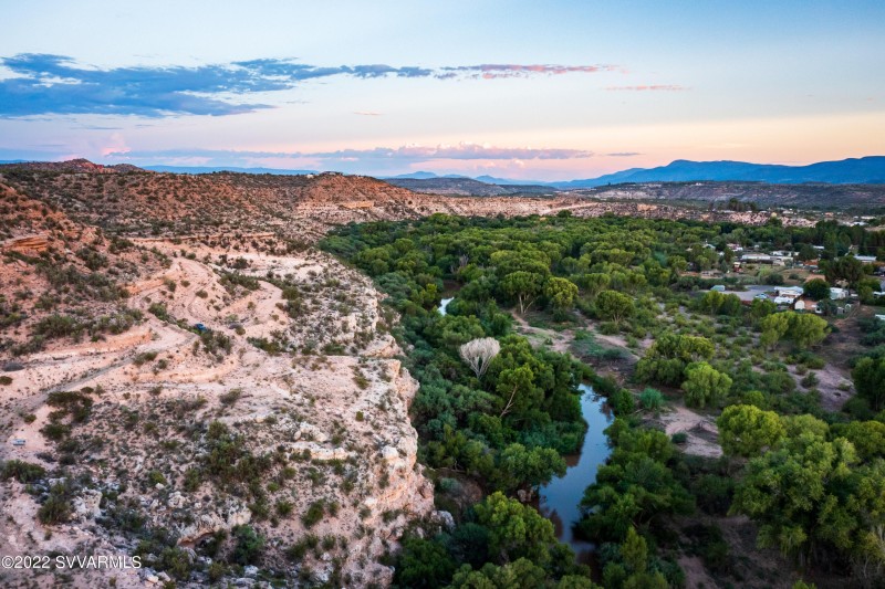 Building Site Sits Above River