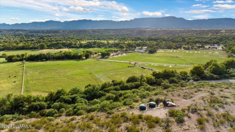 Aerial looking Southwest