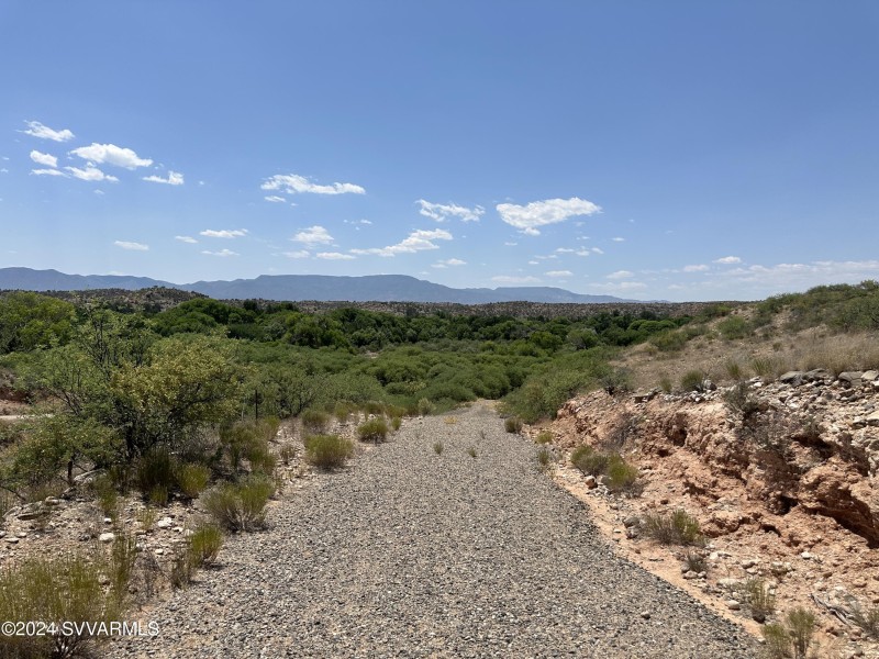 Road going to lower portion