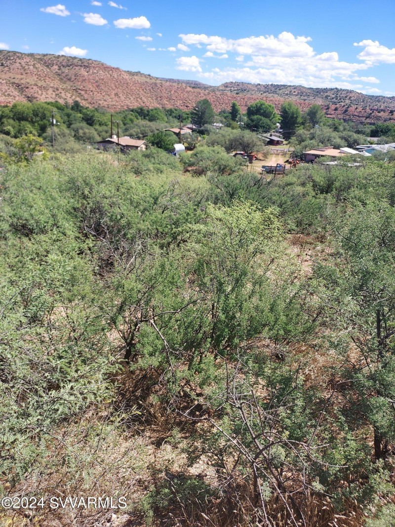 View from top of lot