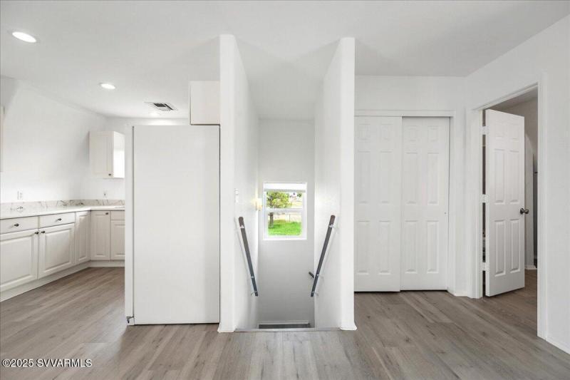 Upper Level Entry From Stairs