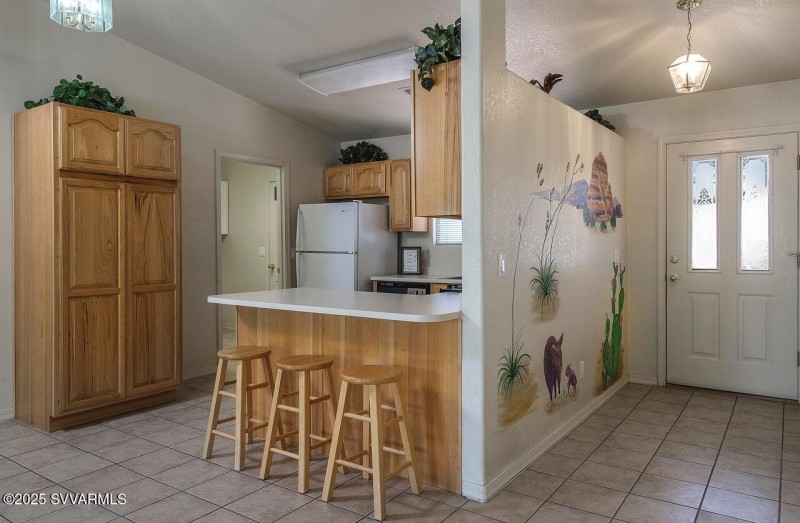 Front Entry & Kitchen