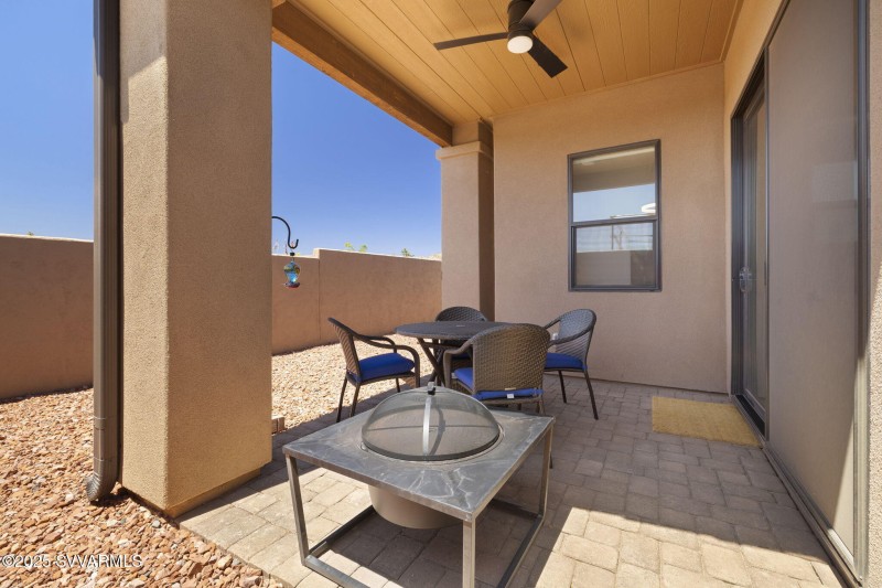 Covered Private Patio