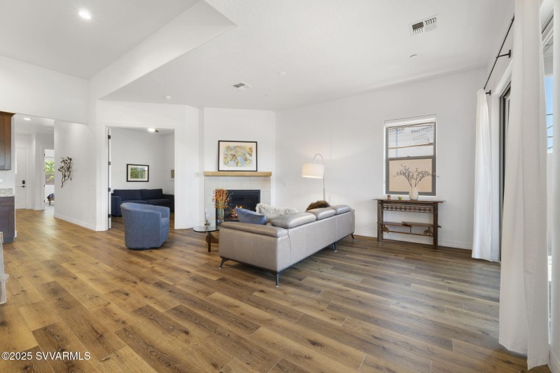 Living Room with access to the patio