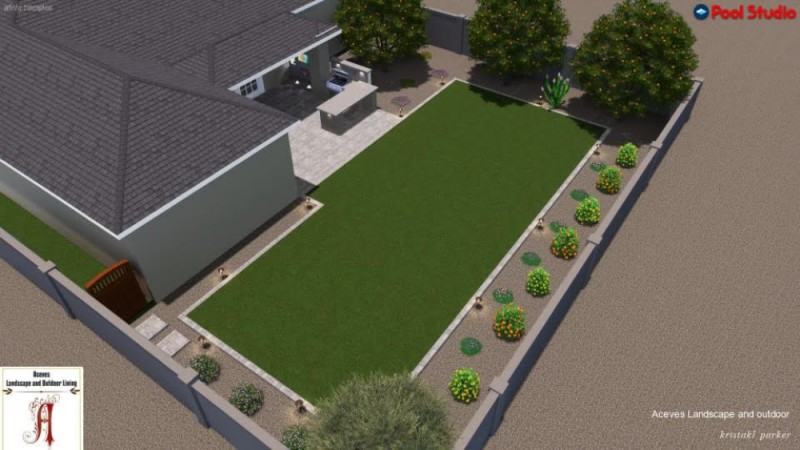 Backyard Rendering