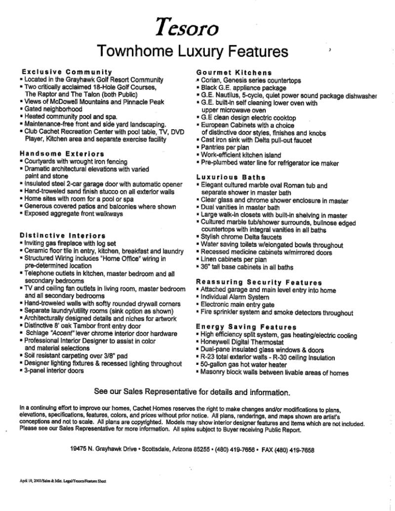 Original Features