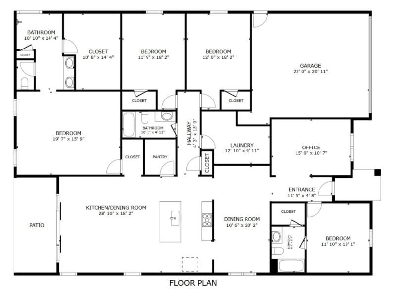 Unbranded Floorplan