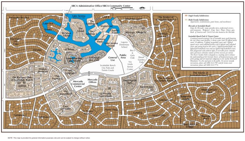 Scottsdale Ranch Map