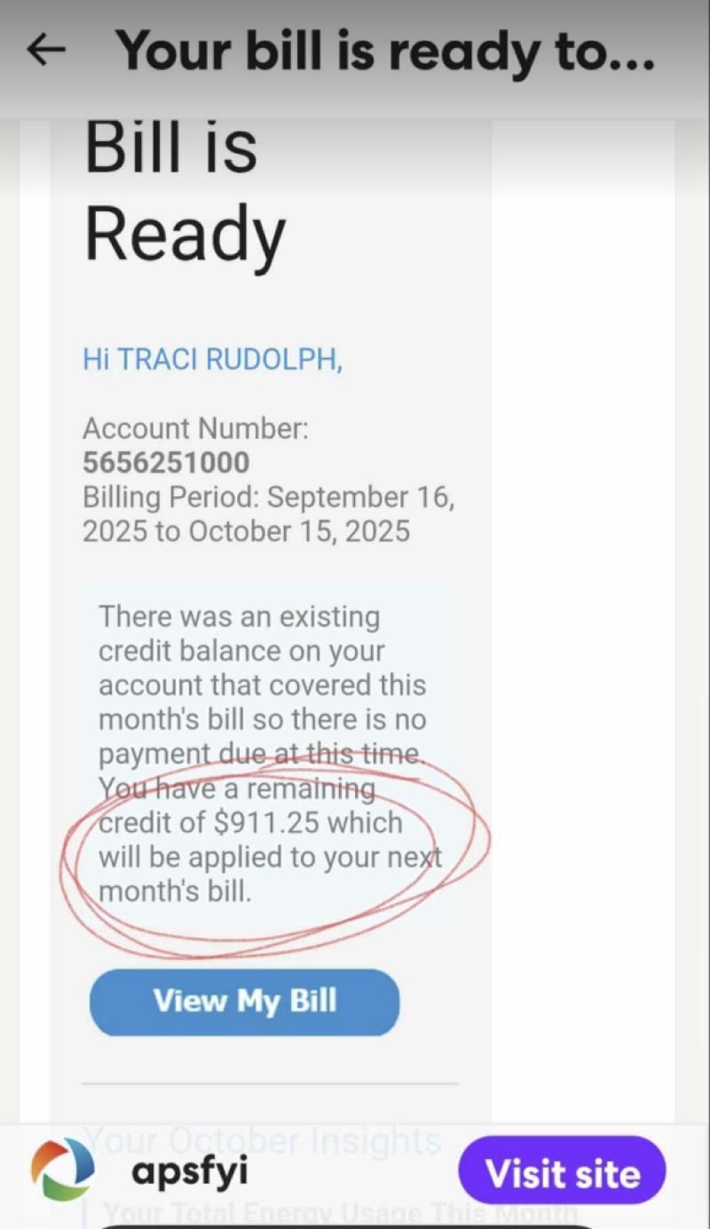Electric bill