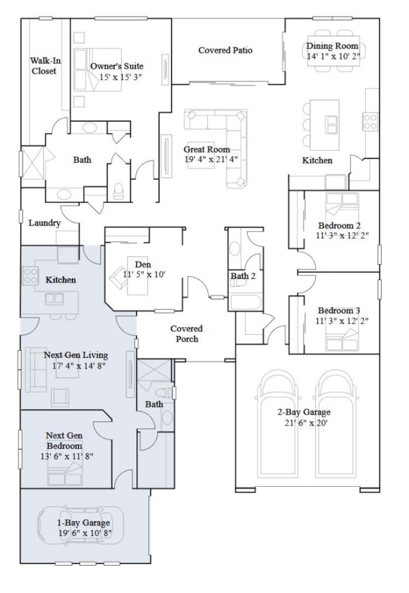 Unbranded Floorplan
