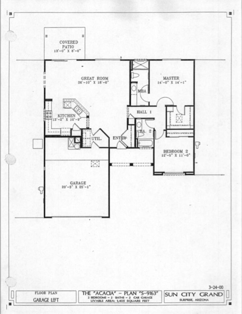Acacia Floor Plan