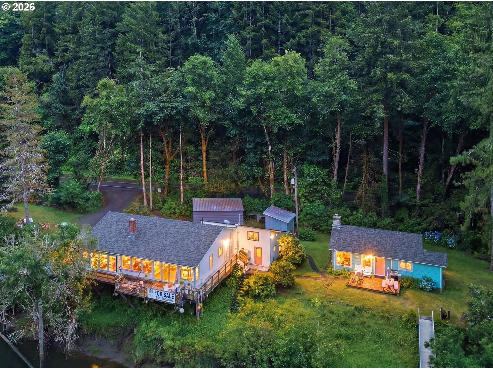 9959 SWEET CREEK RD, Mapleton, OR 97453