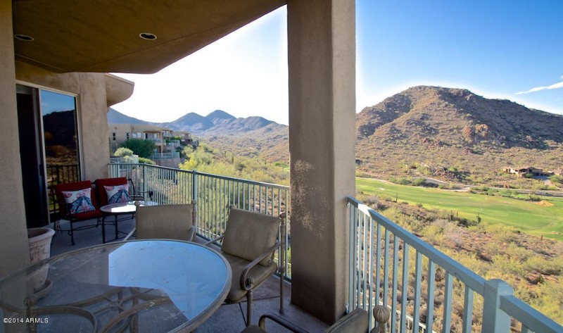Mountains from patio