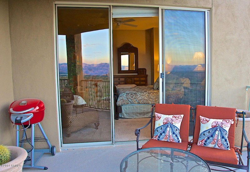 Patio into master bdroom