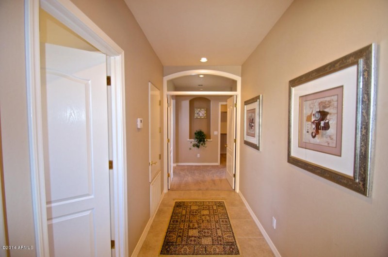 HALL TO MASTER AND LAUNDRY ROOM
