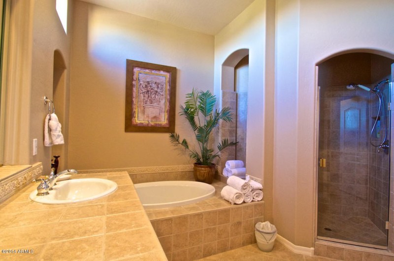 MASTER BATH, SEPARATE SHOWER