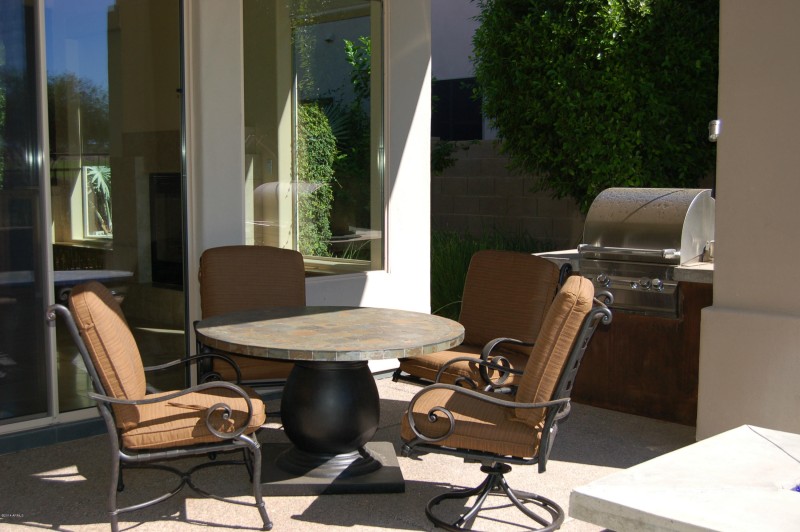Patio with Built In BBQ