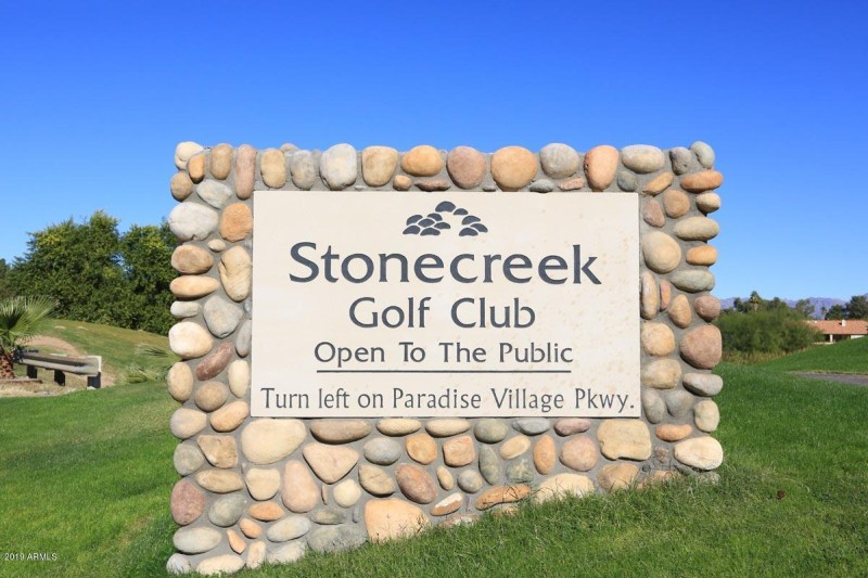 Stone Creek Golf Course-Sign