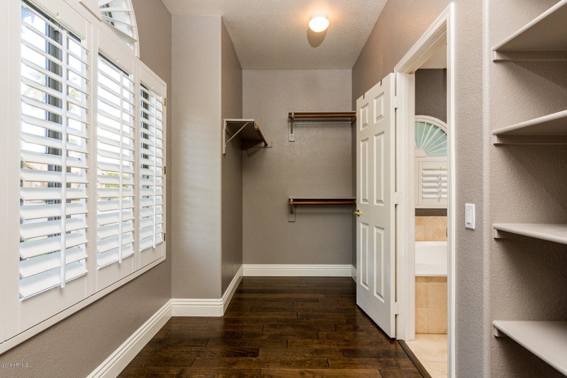 Master Bedroom Walk-In Closet