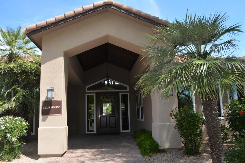 Clubhouse Entrance