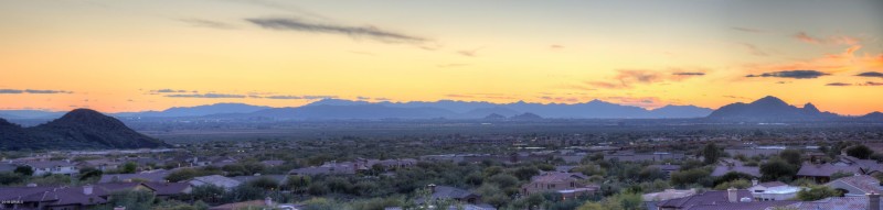 Scottsdale Mountain Panoramic View