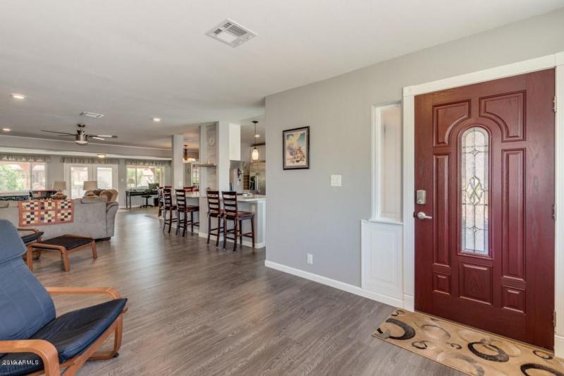 Pueblo inside front door