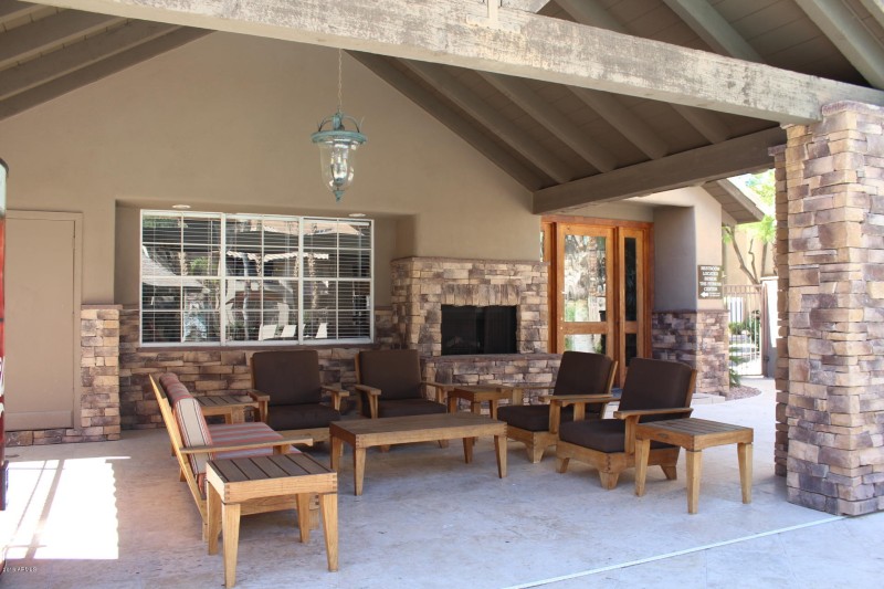 Covered Patio at Pool