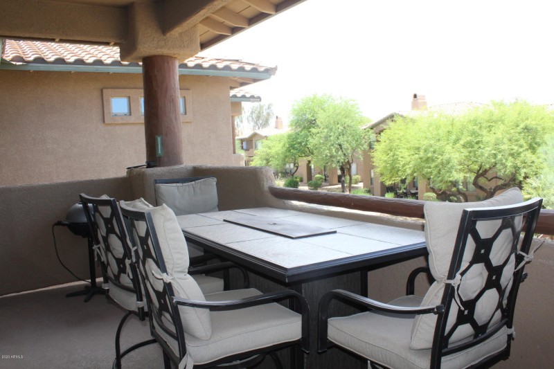 Patio with Pool View