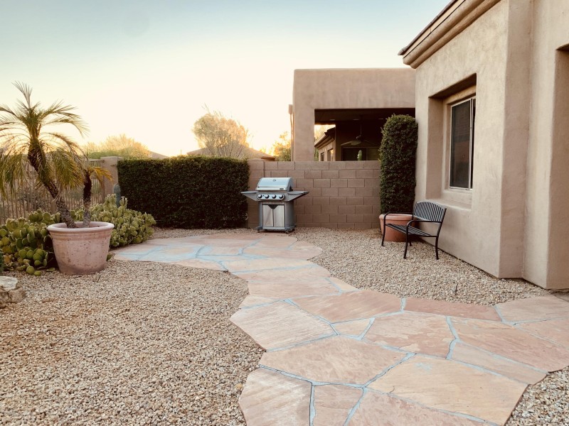 Beautiful desert surroundings