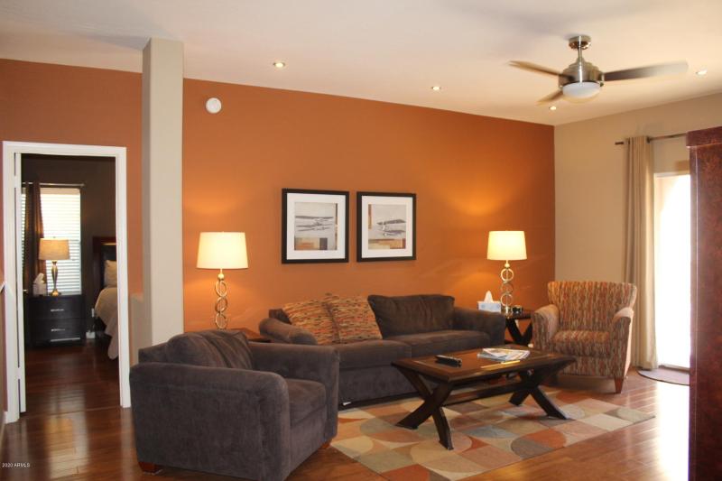 Living Room to Master Bedroom