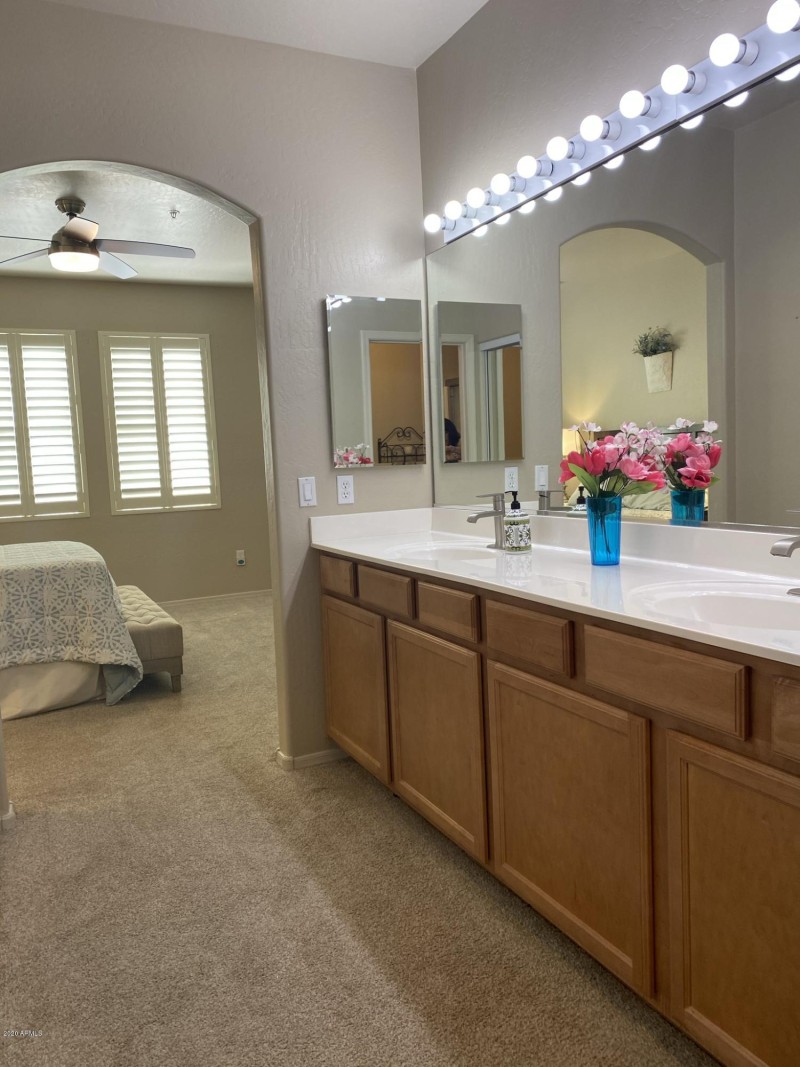 Master Bathroom to Bedroom