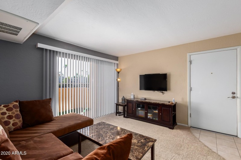 Living Room with Patio