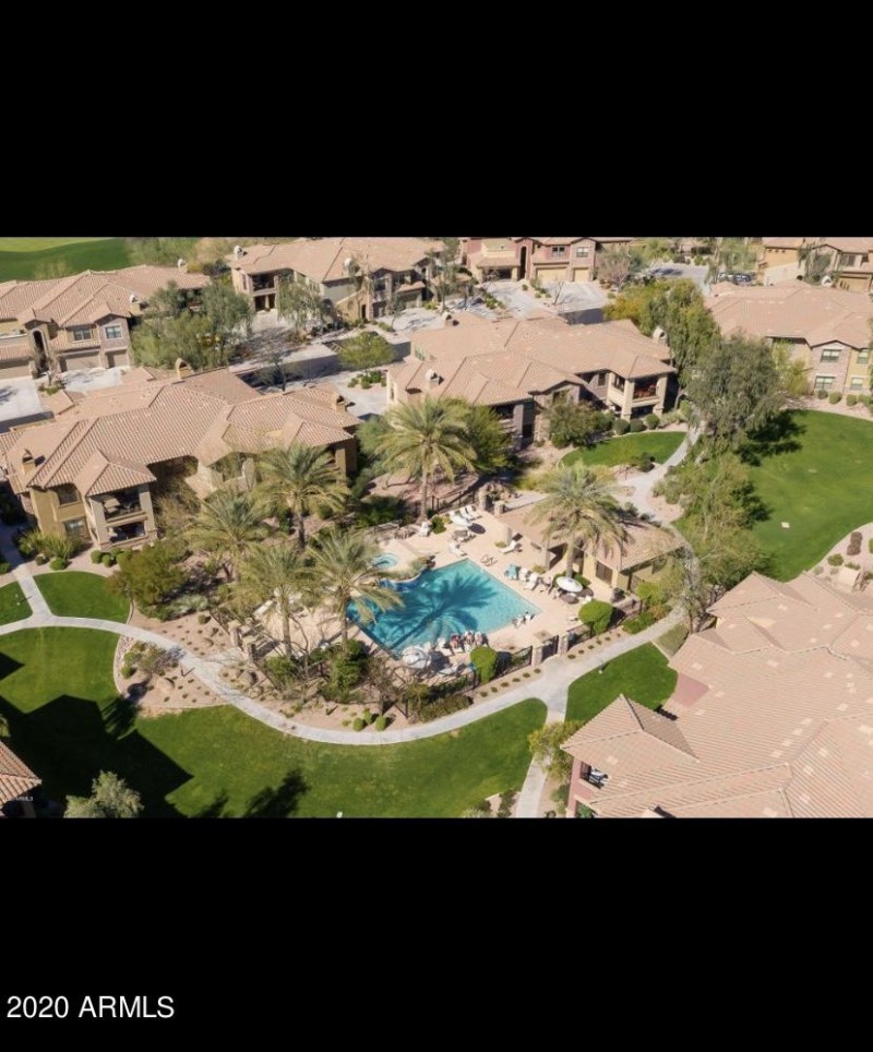 Pool Overhead view