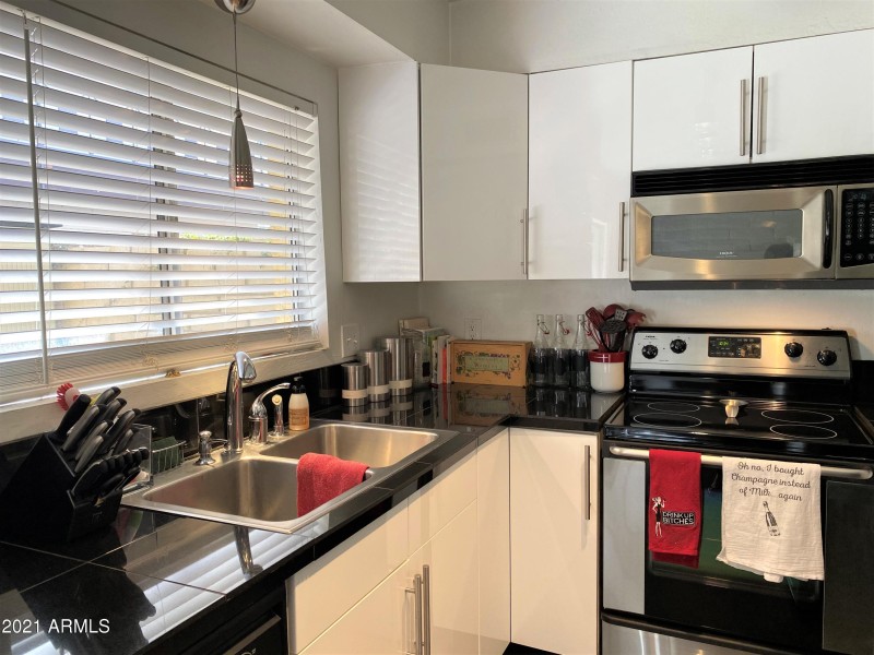 Kitchen with Stainless Steel Appliances
