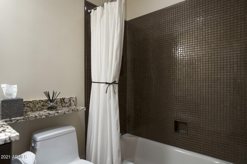 Hall Bath Tub and Shower