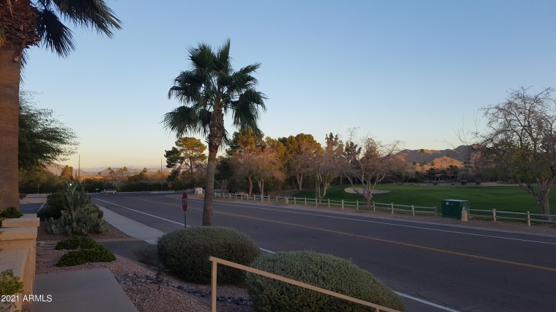 SUNSET FROM THE FRONT PATIO
