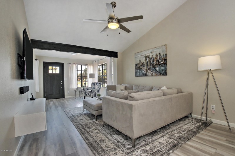 Living area alternate view