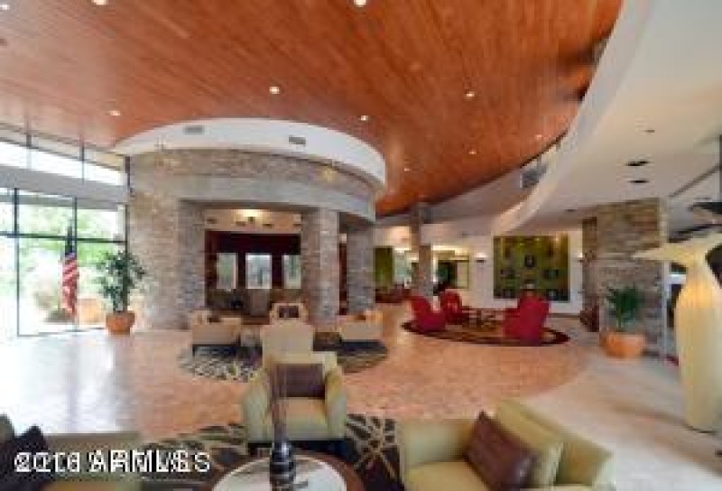 Dramatic Kiva Club Lobby