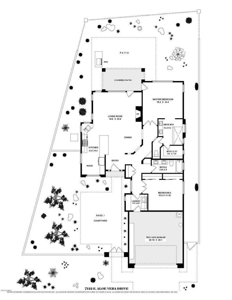 7122 E. Aloe Vera Drive - Floor Plan