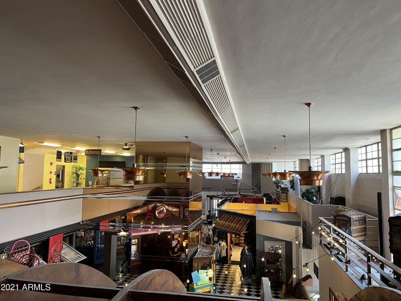 MEZZANINE LOOKING DOWN TO 1ST FLOOR