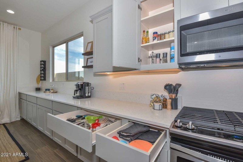 Kitchen-Fully Stocked