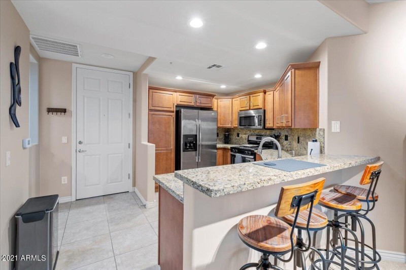 Kitchen to Front Door