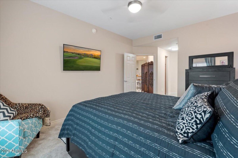 Master Bedroom with TV