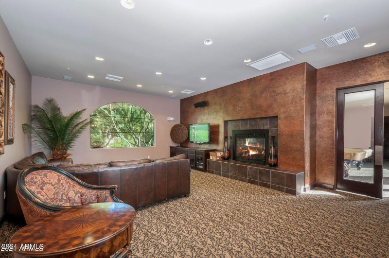 Community Room in main clubhouse