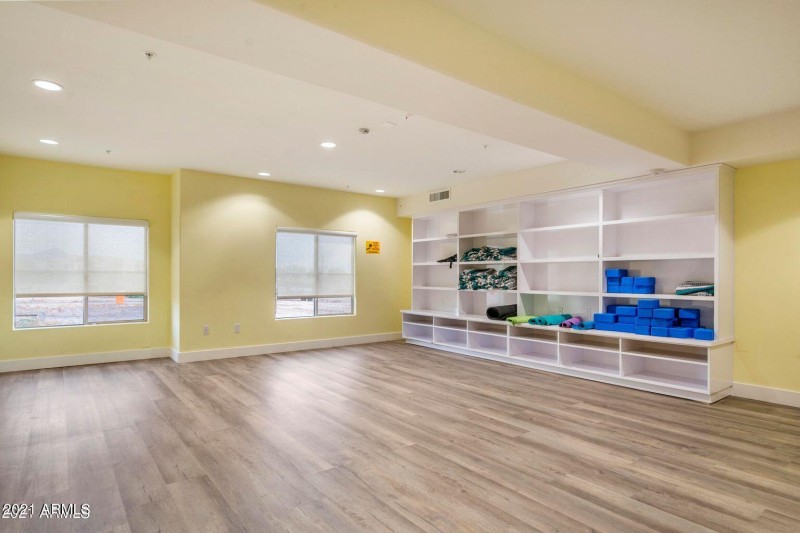 Workout Space located in building 10