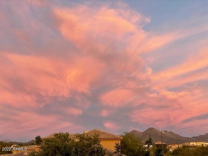 Sunrise from back door