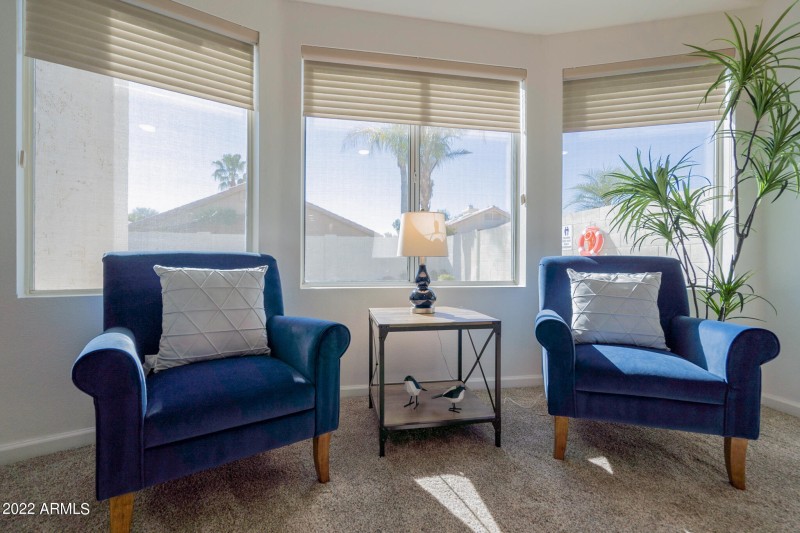 Sitting Area Overlooking the Pool