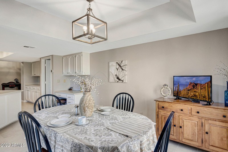Dining Area next to Kitchen