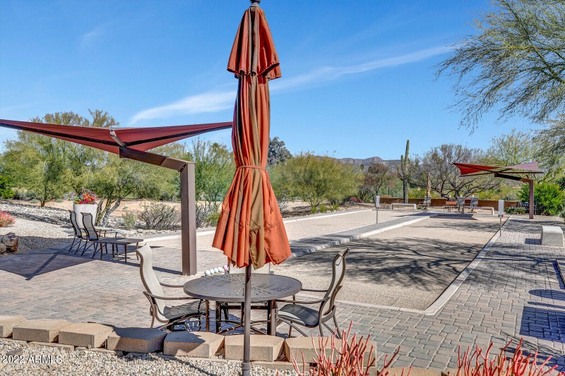 Community bocce courts