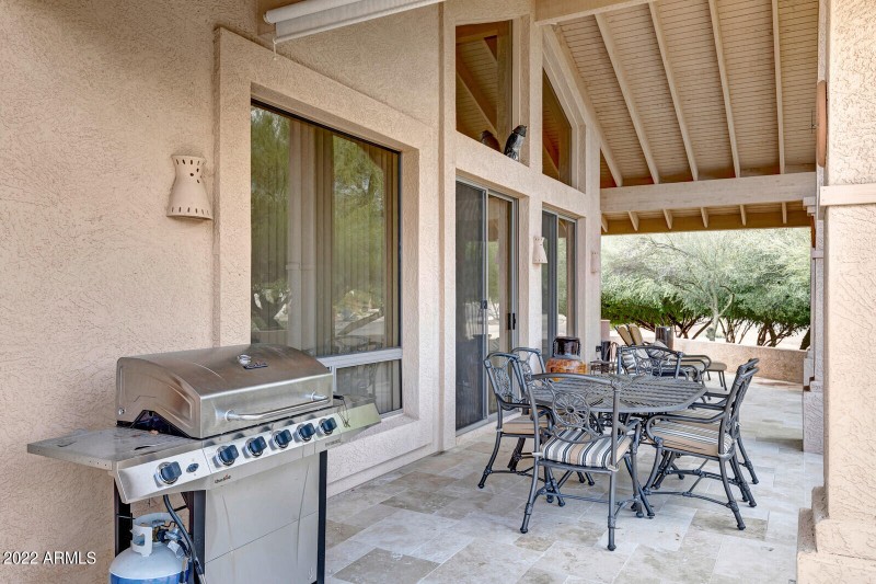 Patio with BBQ Grill
